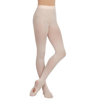 Adult Convertible Tights with Smooth Self-Knit Waistband